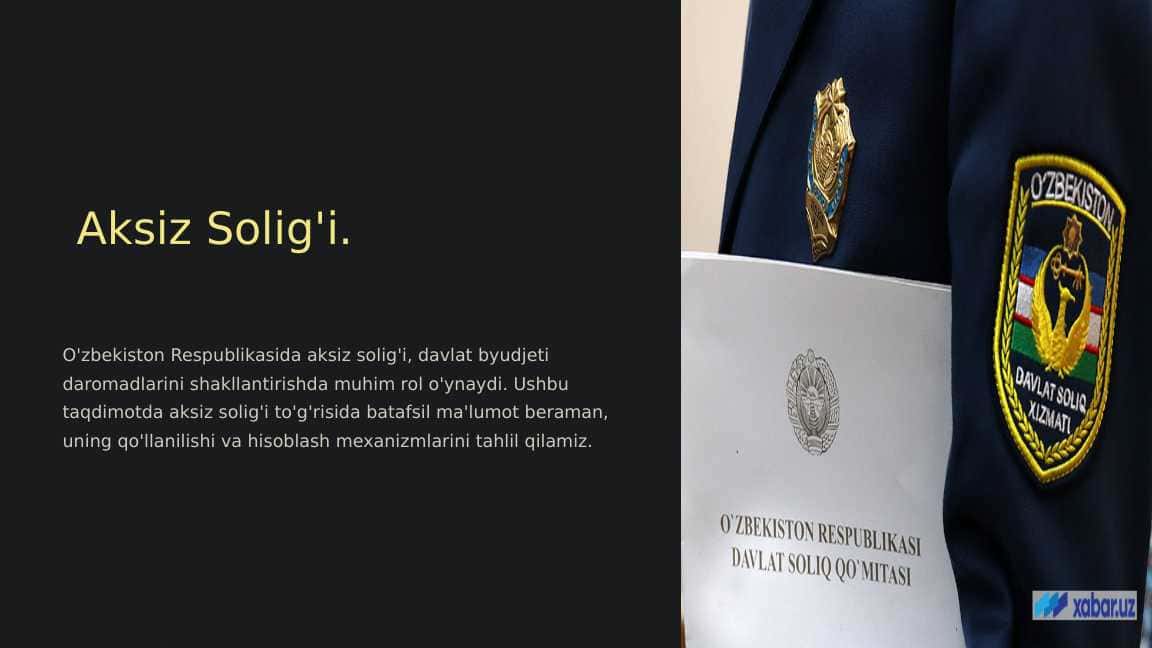 Aksiz Solig'i