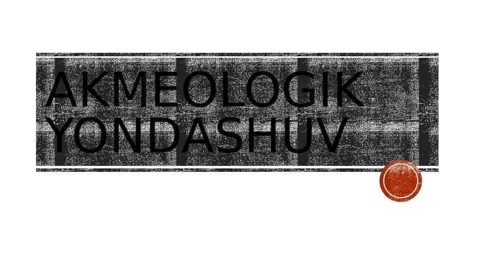 Akmeologik yondashuv