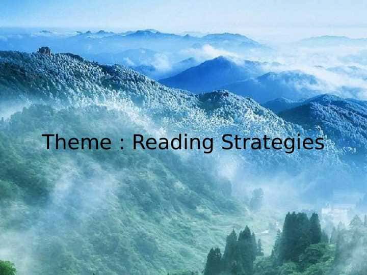 IELTS imtihonida oʻqish qismi uchun namuna ( READING STRATEGIES)