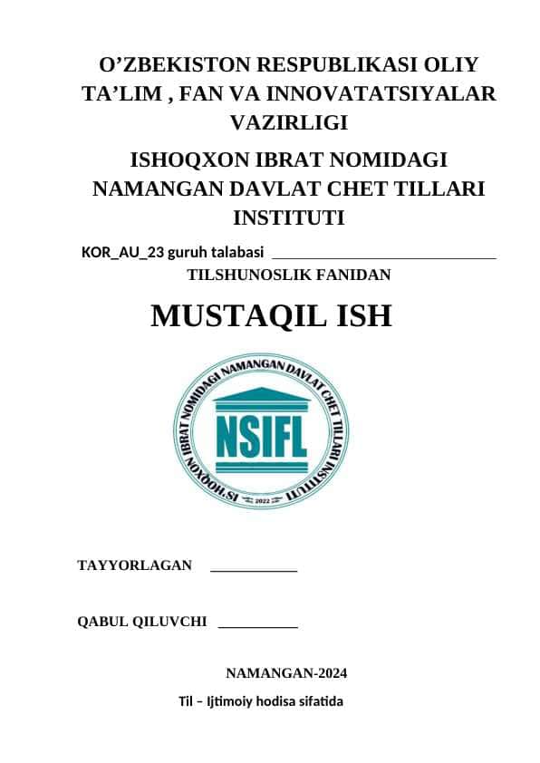 Til – Ijtimoiy hodisa sifatida