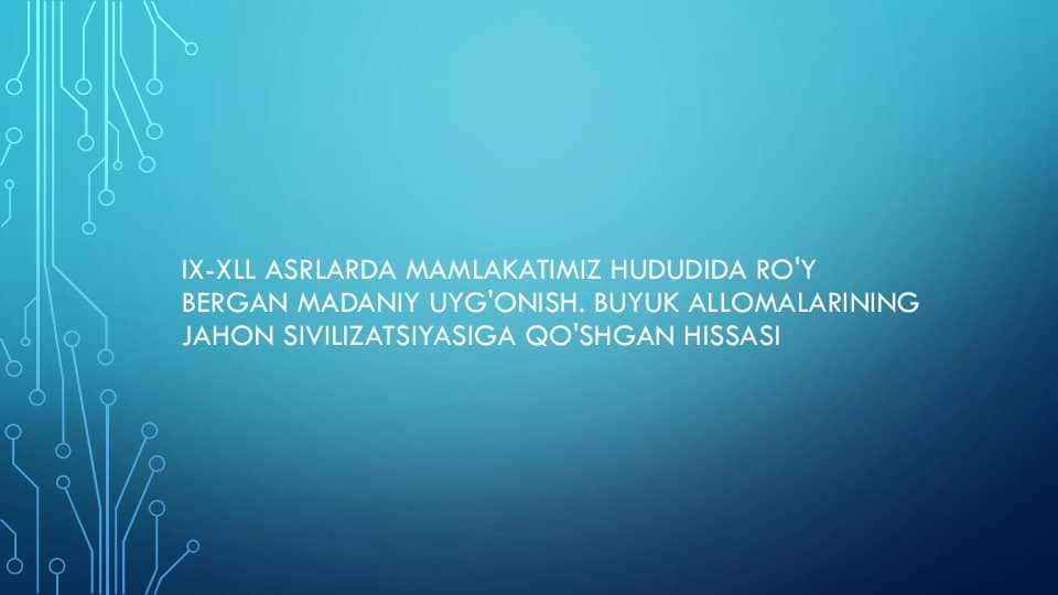 Madaniy uyg'onish
