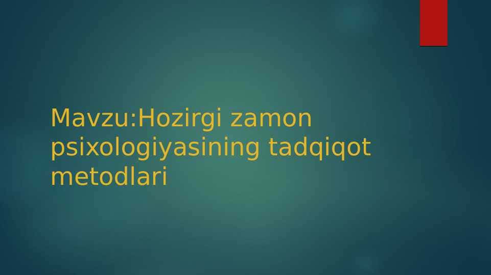 Psixologiya