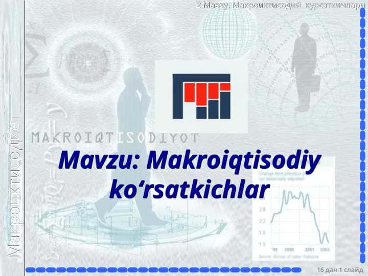 Makroiqtisodiy ko‘rsatkichlar