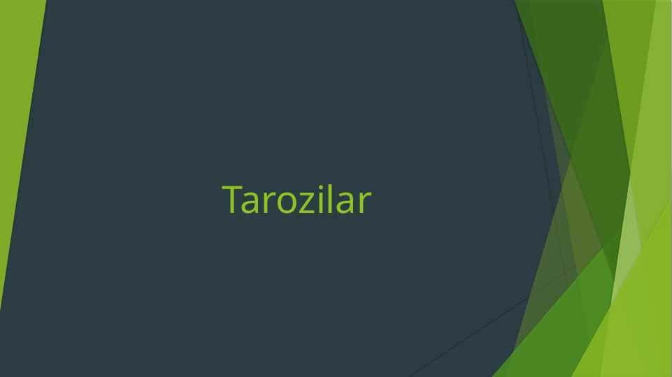 Tarozilar