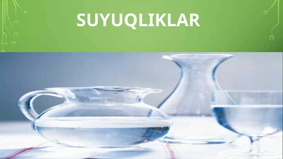 SUYUQLIKLAR