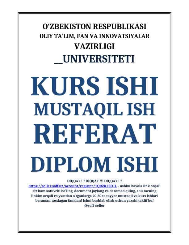 TELEVIDENIYE KONGILOCHAR SANOAT SIFATIDA