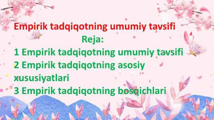 Eksperimental psixologiya mustaqil ish