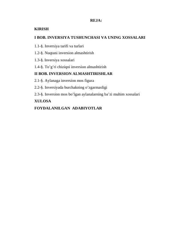 Inversiya