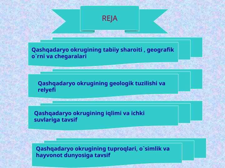 Qashqadaryo okrugi