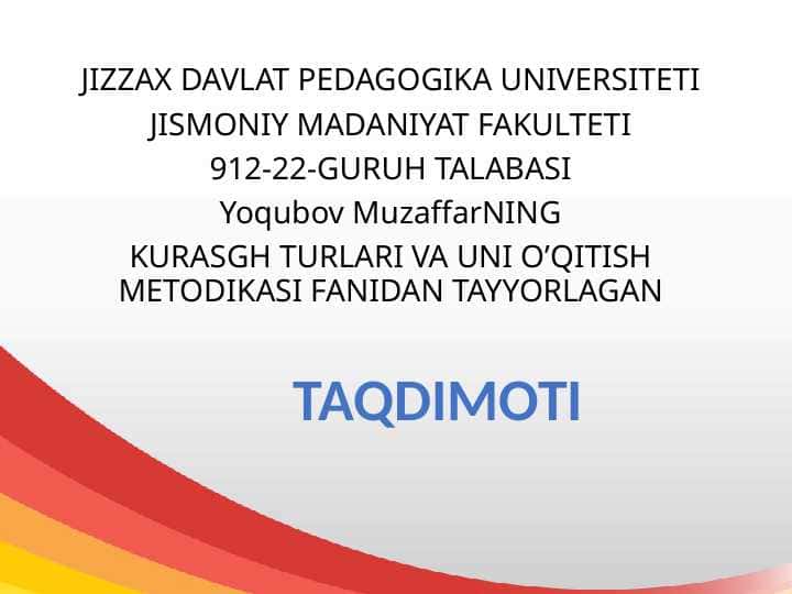 Kurashning kelib chiqish tarixi va rivojlanishi