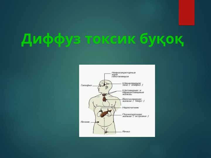 DIFFUZ TOKSIK BO`QOQ