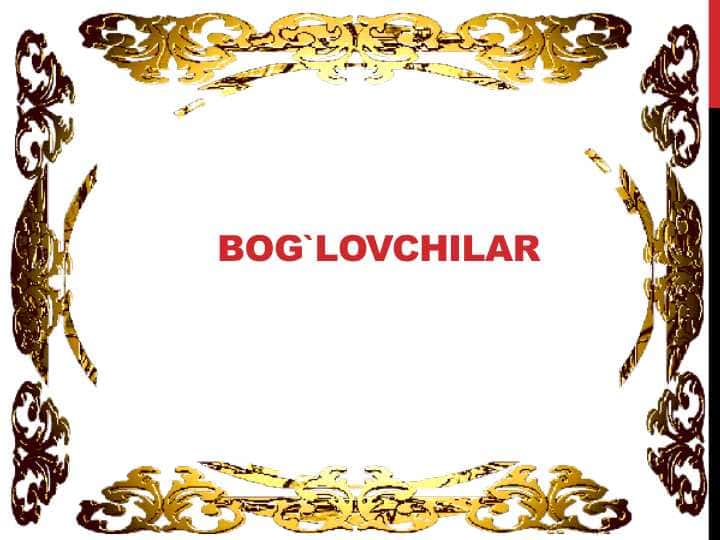 Bogʻlovchilar slayd