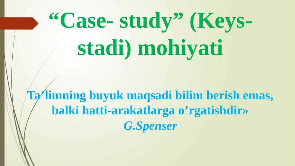 Keys- stadi mohiyati