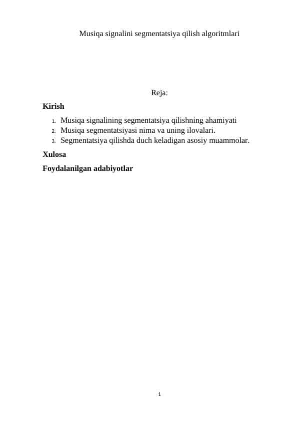 Musiqa signalini segmentatsiya qilish algoritmlari m.docx