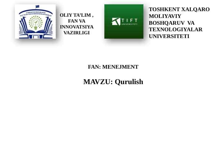 Qurilish