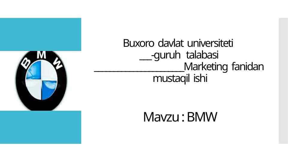 BMW