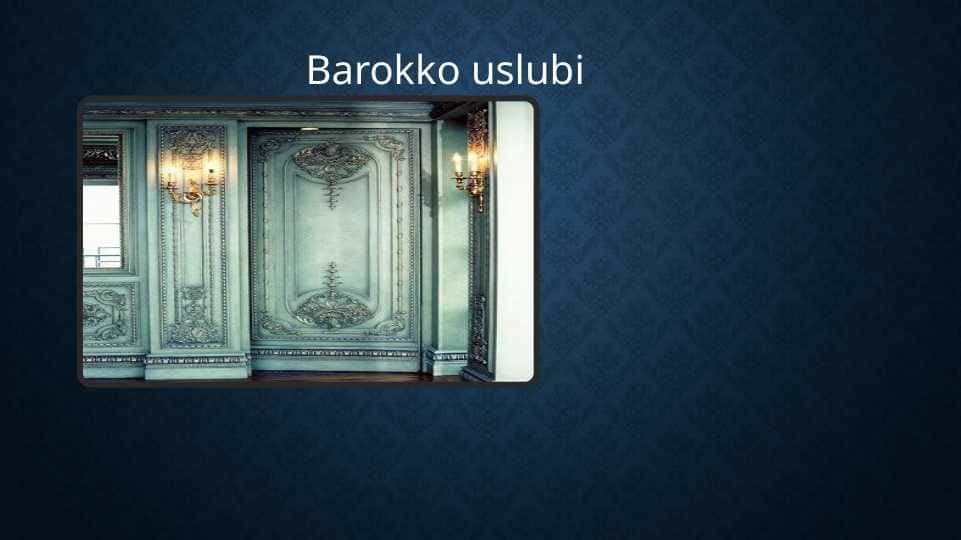 Barokko uslubi
