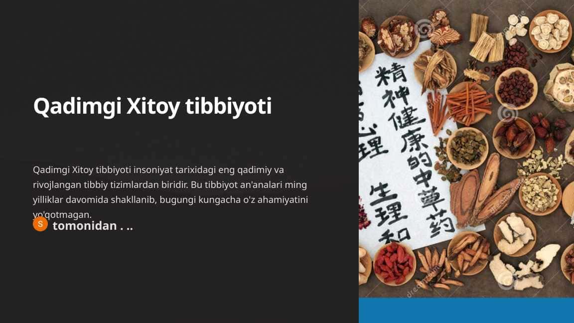 Qadimgi Xitoy tibbiyoti