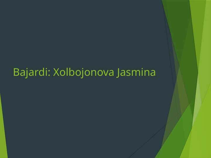 Mavzu:Yanchish sxemalari jihozlari