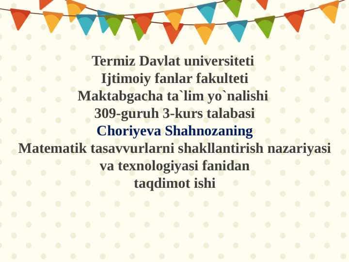 Sonlar haqida g‘oyalarni kelib chiqish