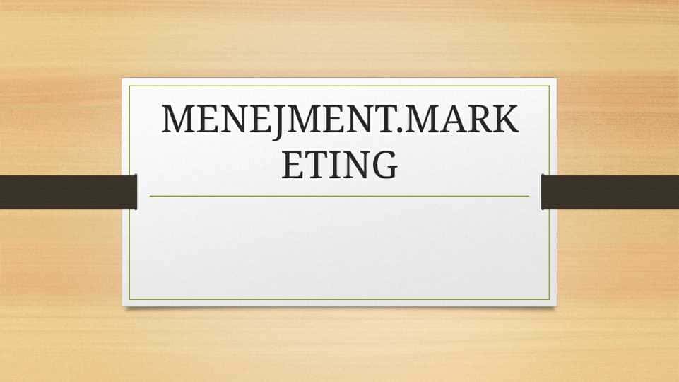 MENEJMENT.MARKETING Oriflame Sweden