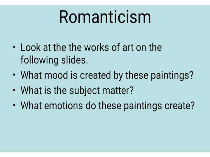 Romanticism