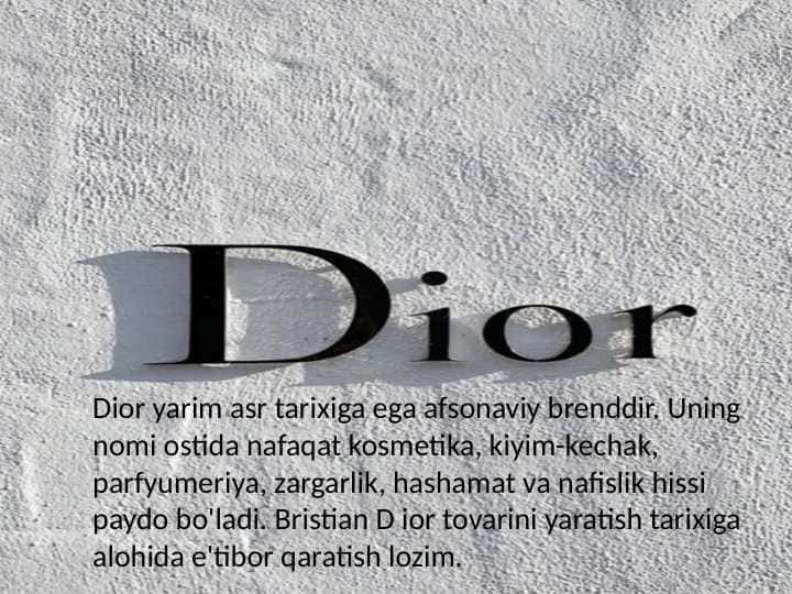 DIOR
