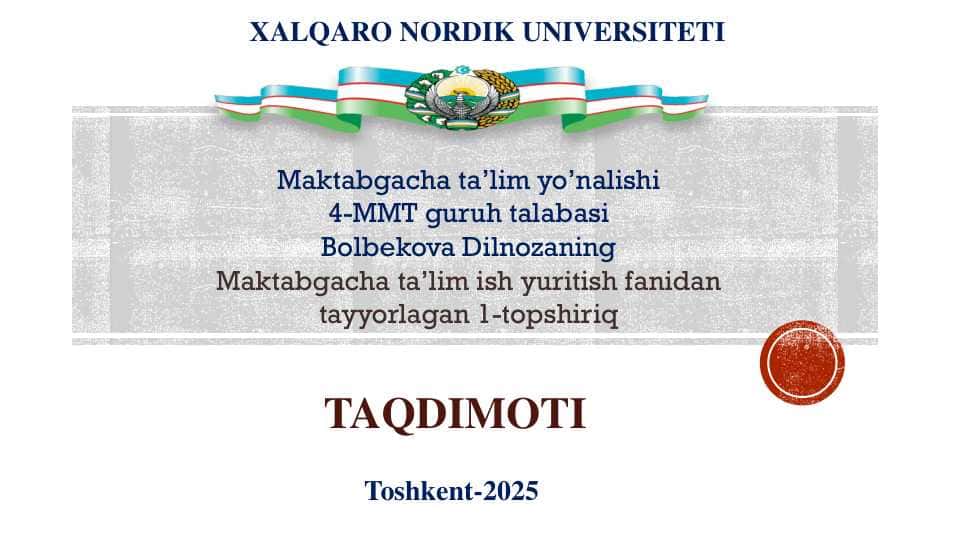 Taʼlimiy faoliyat ishlanmalari tayyorlashda pedagogning kreativ yondashuvi