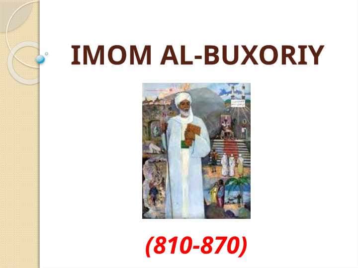 Imom Buxoriy