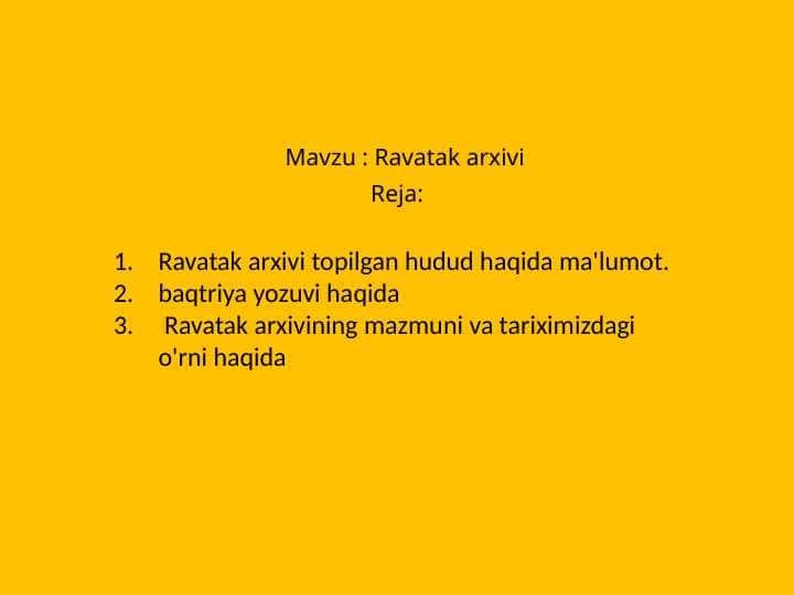 Ravatak arxivi
