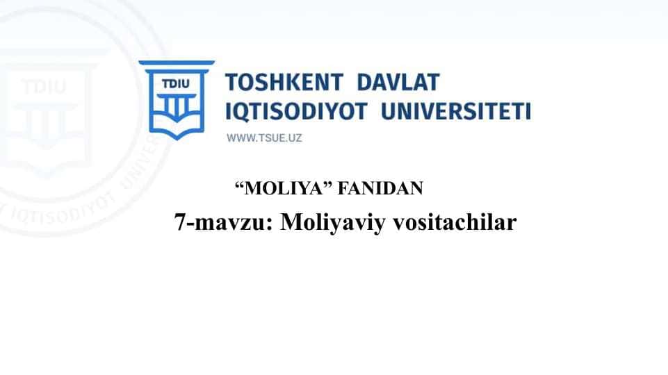 Moliyaviy vositachilar