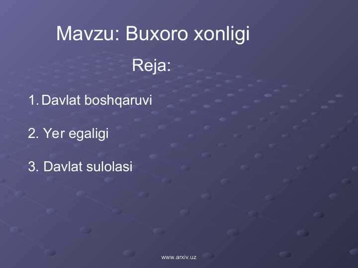 Buxoro xonligi