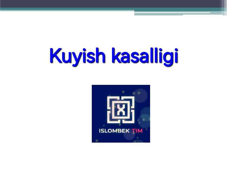 Kuyish kasalligi