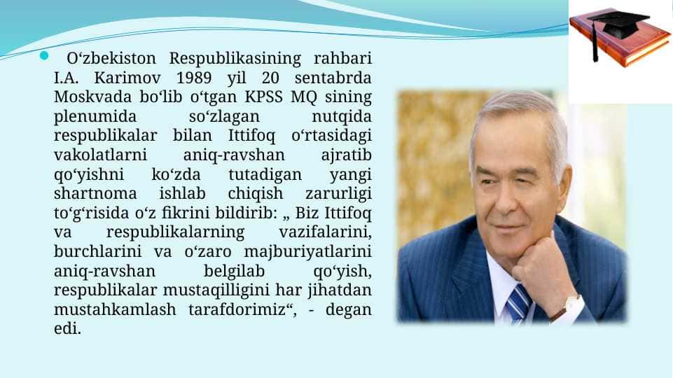 O‘zbekiston Respublikasining rahbari