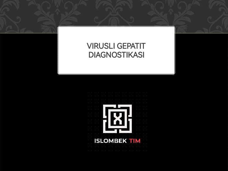 Virusli gepatit diagnostikasi