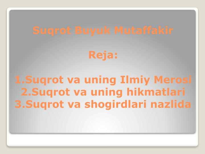 Suqrot Buyuk Mutaffakir