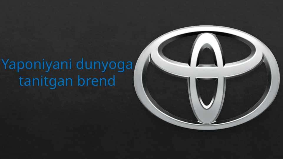 Yaponiyani dunyoga tanitgan brend