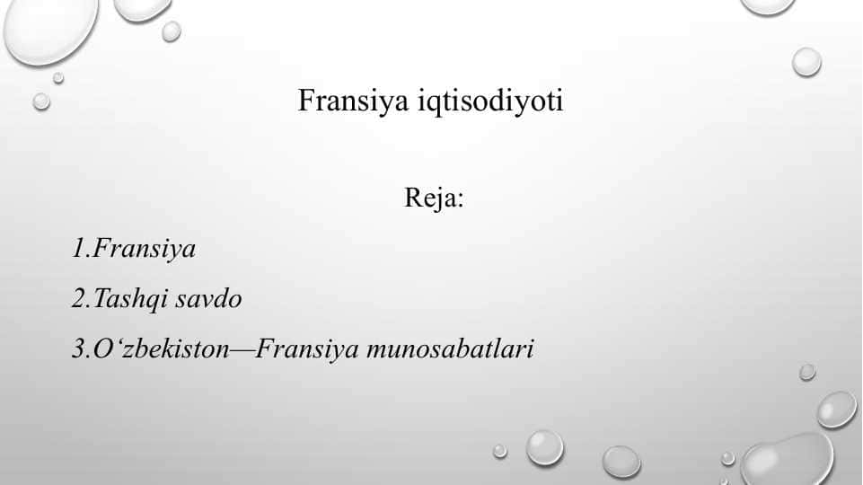 Fransiya iqtisodiyoti