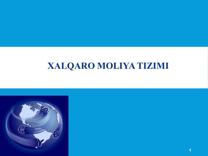 XAlqaro Moliya Tizimi
