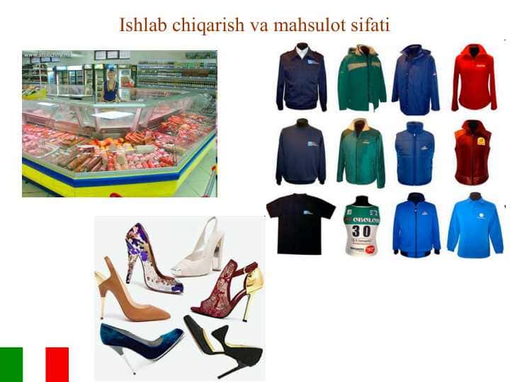 Ishlab chiqarish va mahsulot sifati