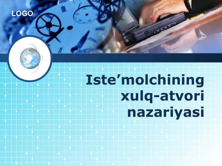 Iste’molchining xulq-atvori nazariyasi