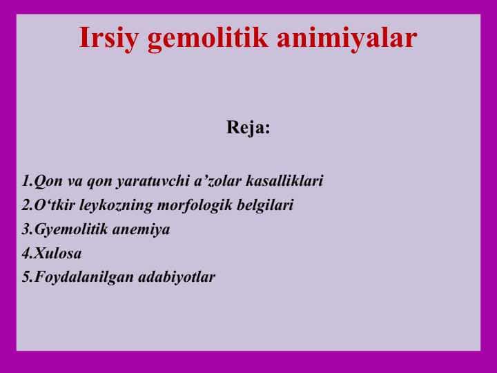 Hujayra tiriklikning asosi. (2)