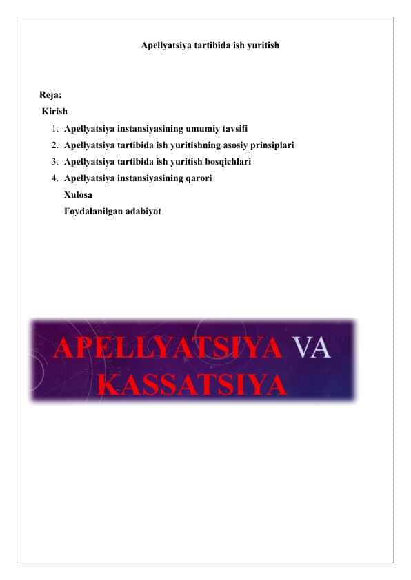 Apellyatsiya tartibida ish yuritish 25