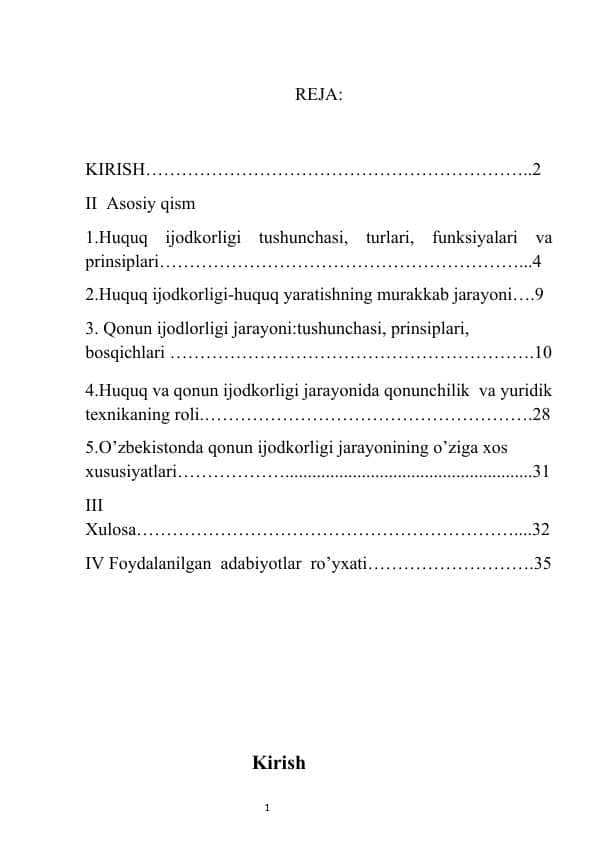 Huquq ijodkorligi
