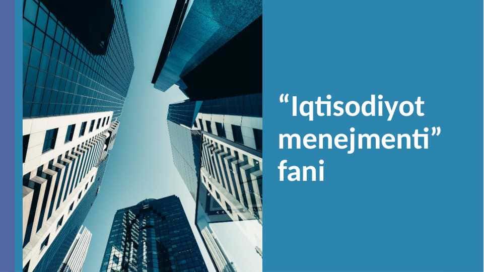 Yengil sanoat mahsulotining sifati va uning raqobatbardoshligi
