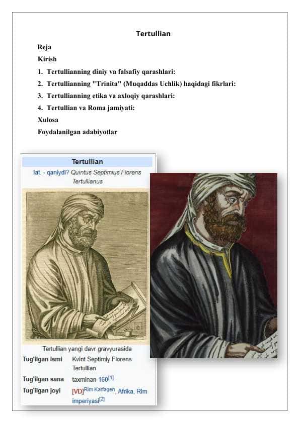 Tertullian 25