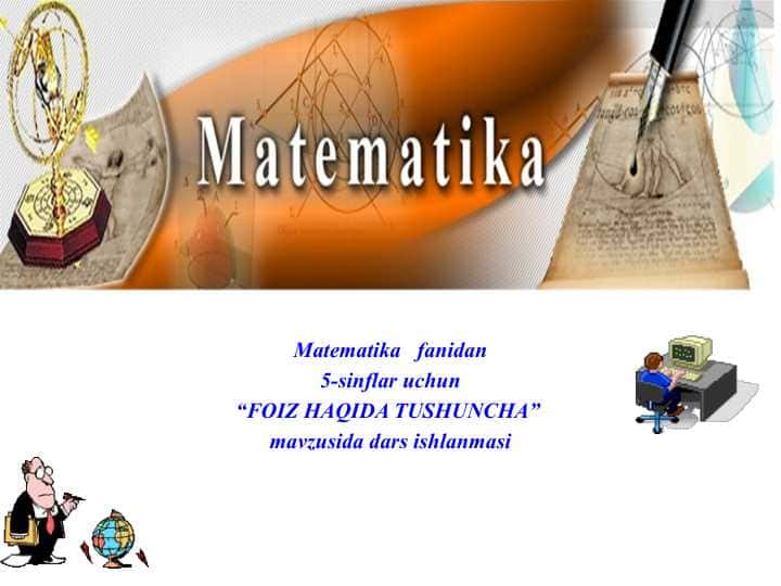 FOIZ HAQIDA TUSHUNCHA