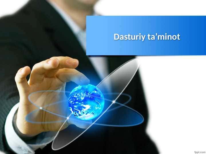 Dasturiy ta’minot