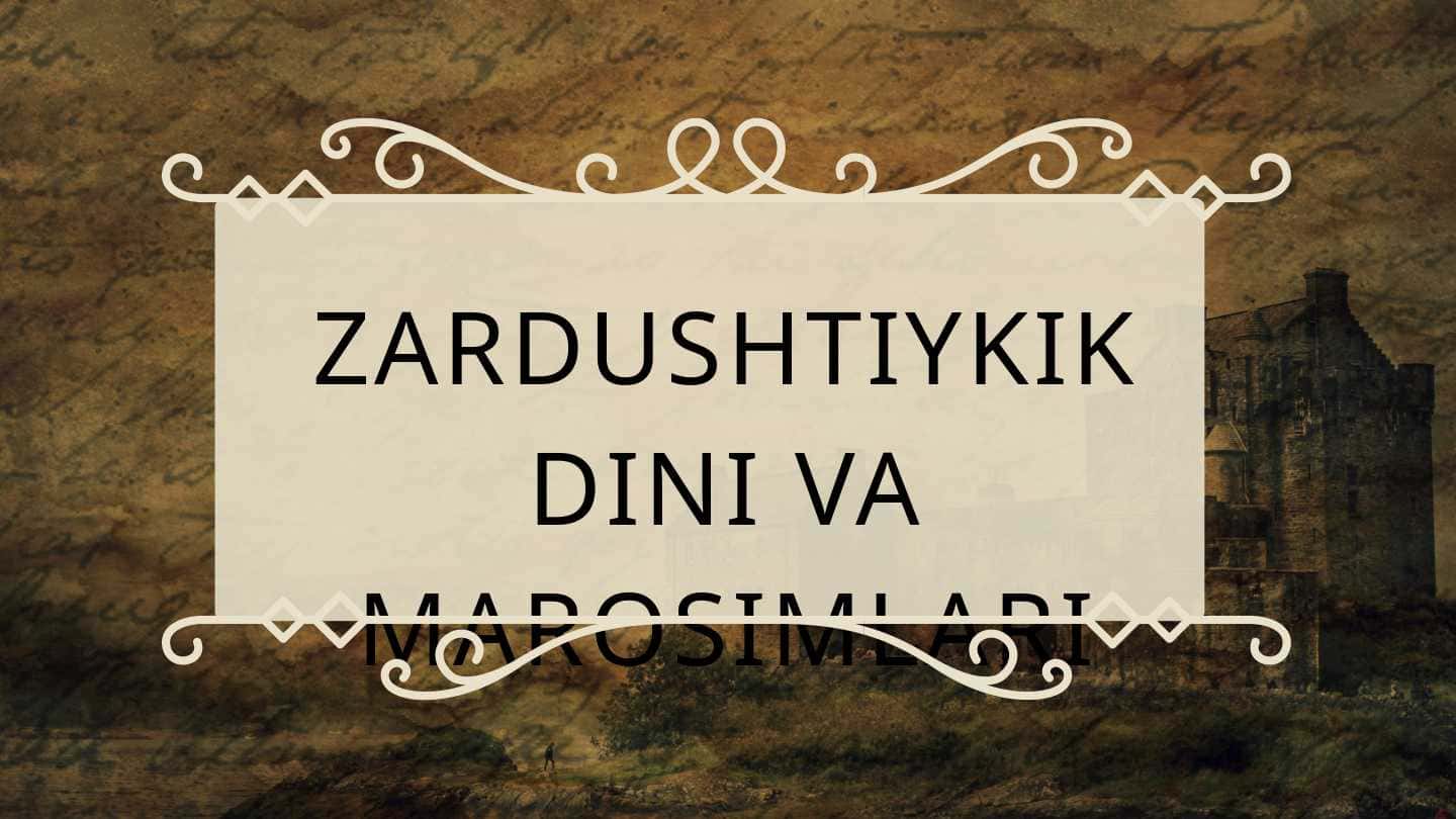 Zardushtiylik dini marosimlari