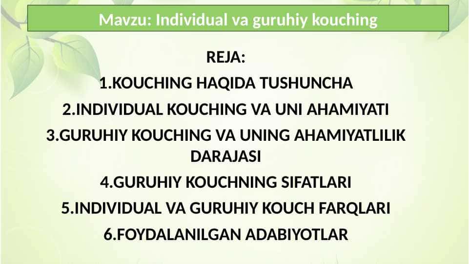 Individual va guruhiy kouching 25.pptx